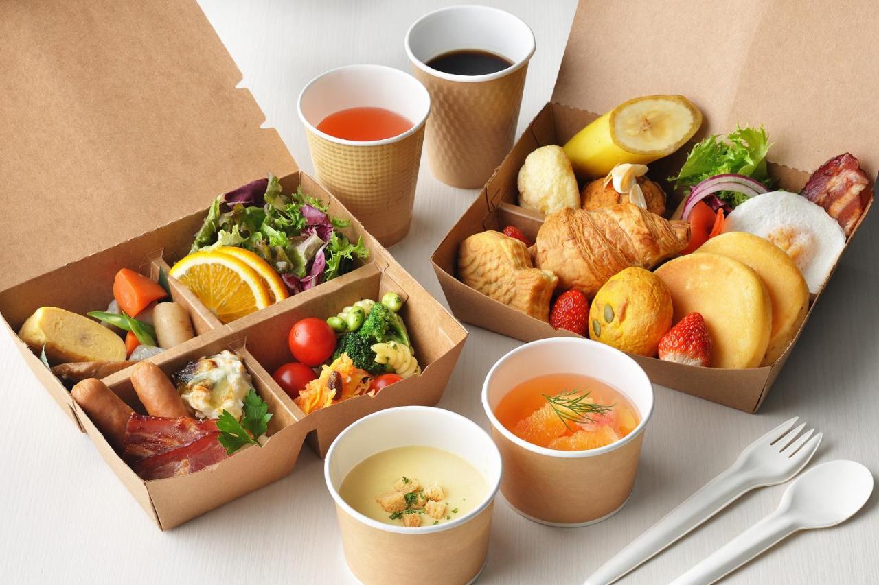 Omo Kansai Airport By Hoshino Resorts Izumisano Buitenkant foto A selection of inflight meals