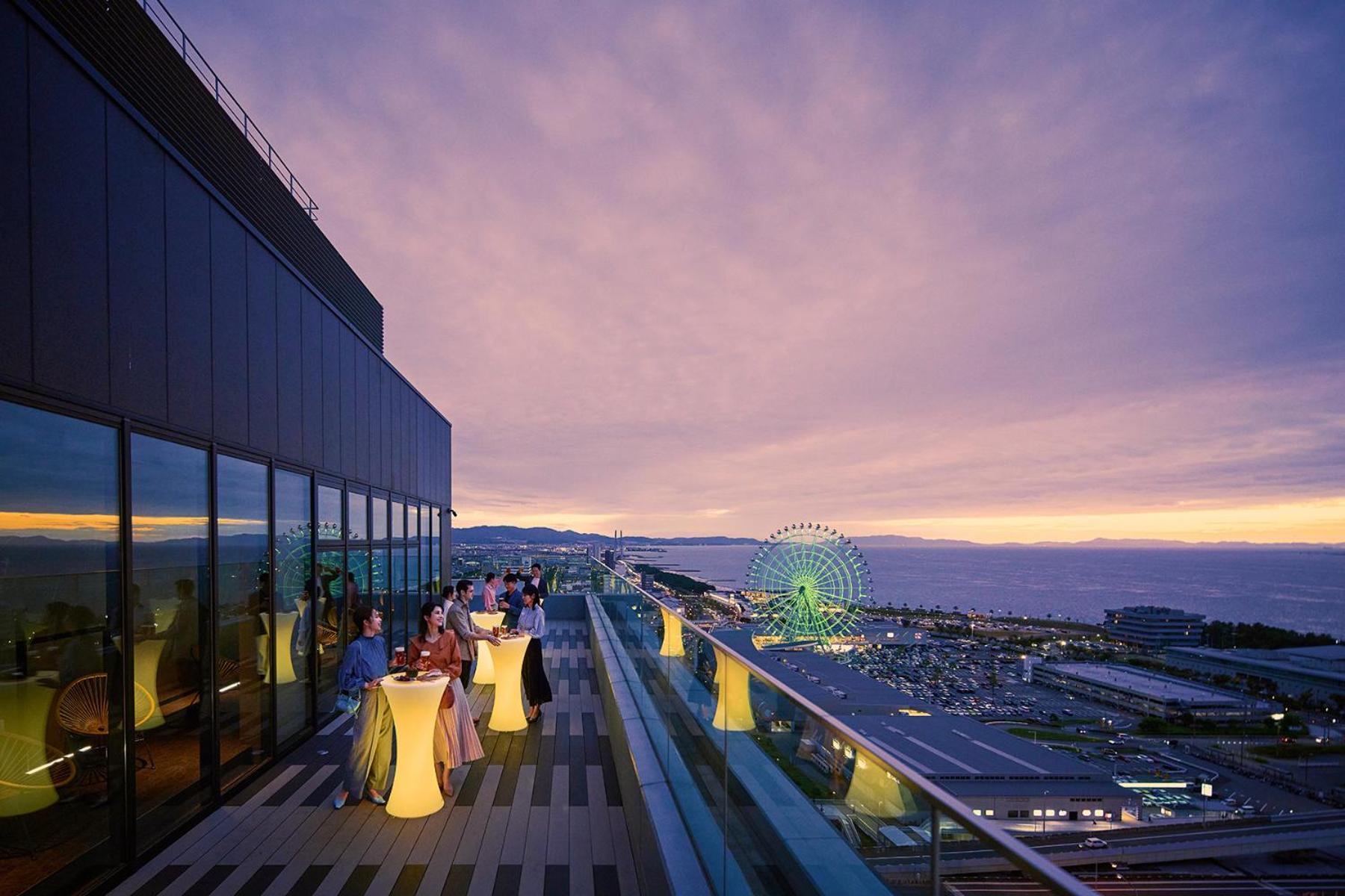 Omo Kansai Airport By Hoshino Resorts Izumisano Buitenkant foto Sky Bar