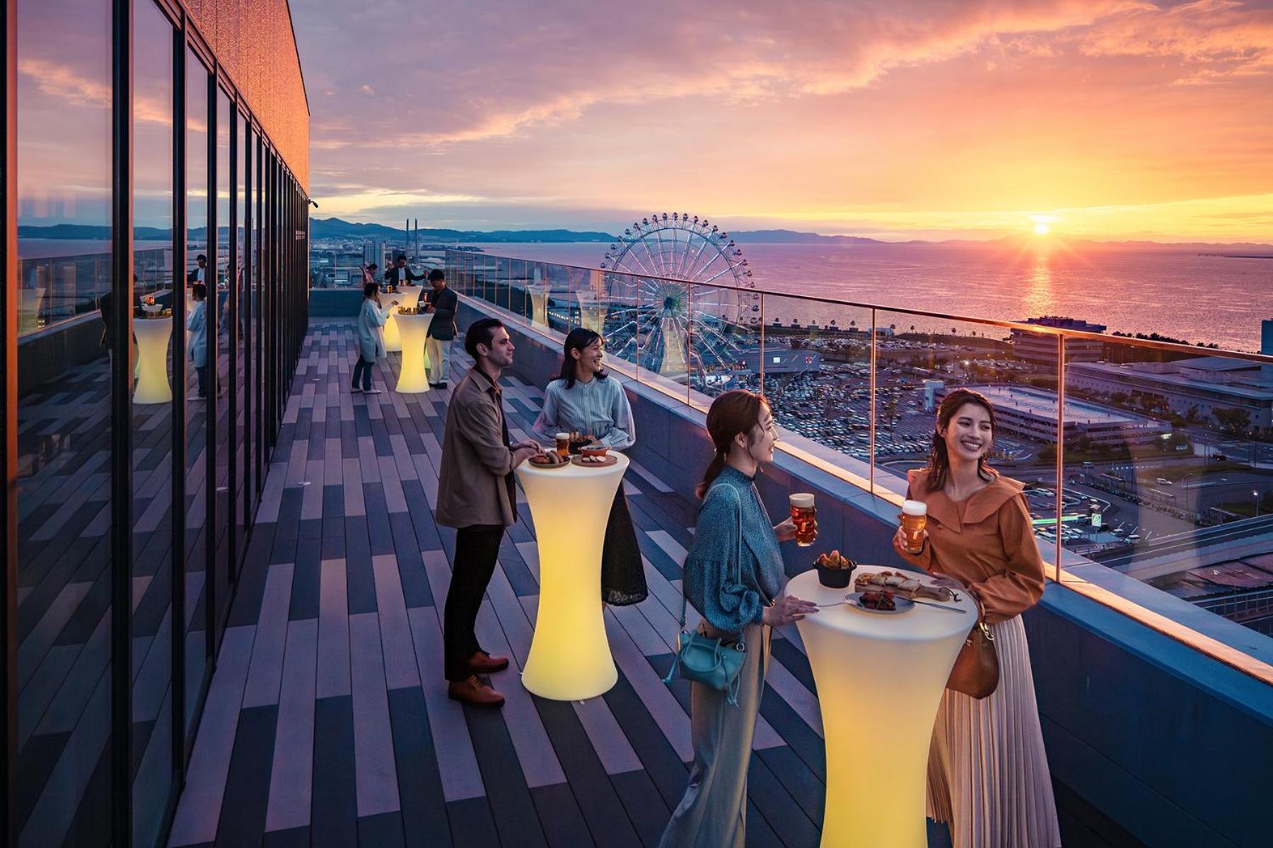 Omo Kansai Airport By Hoshino Resorts Izumisano Buitenkant foto Skyline