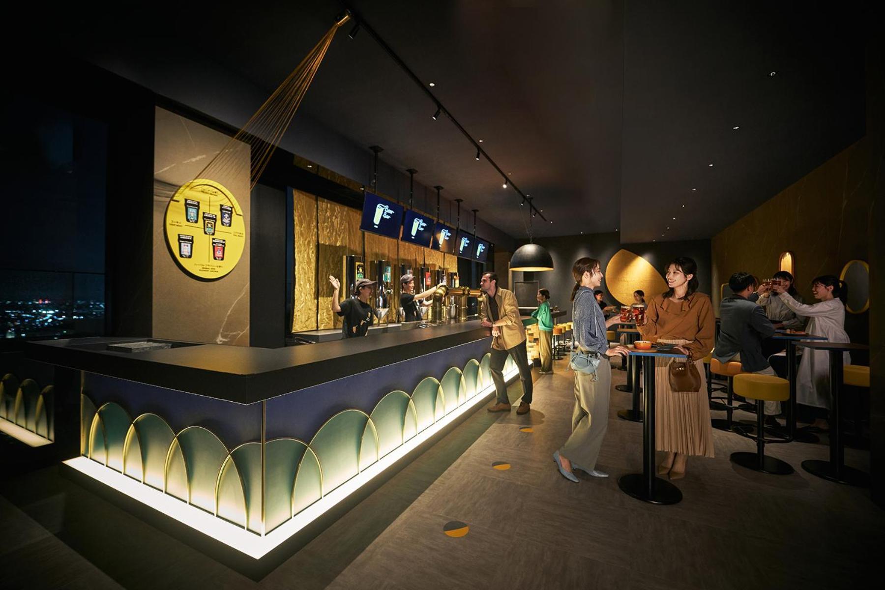 Omo Kansai Airport By Hoshino Resorts Izumisano Buitenkant foto The bar at the 360° Sky Lounge